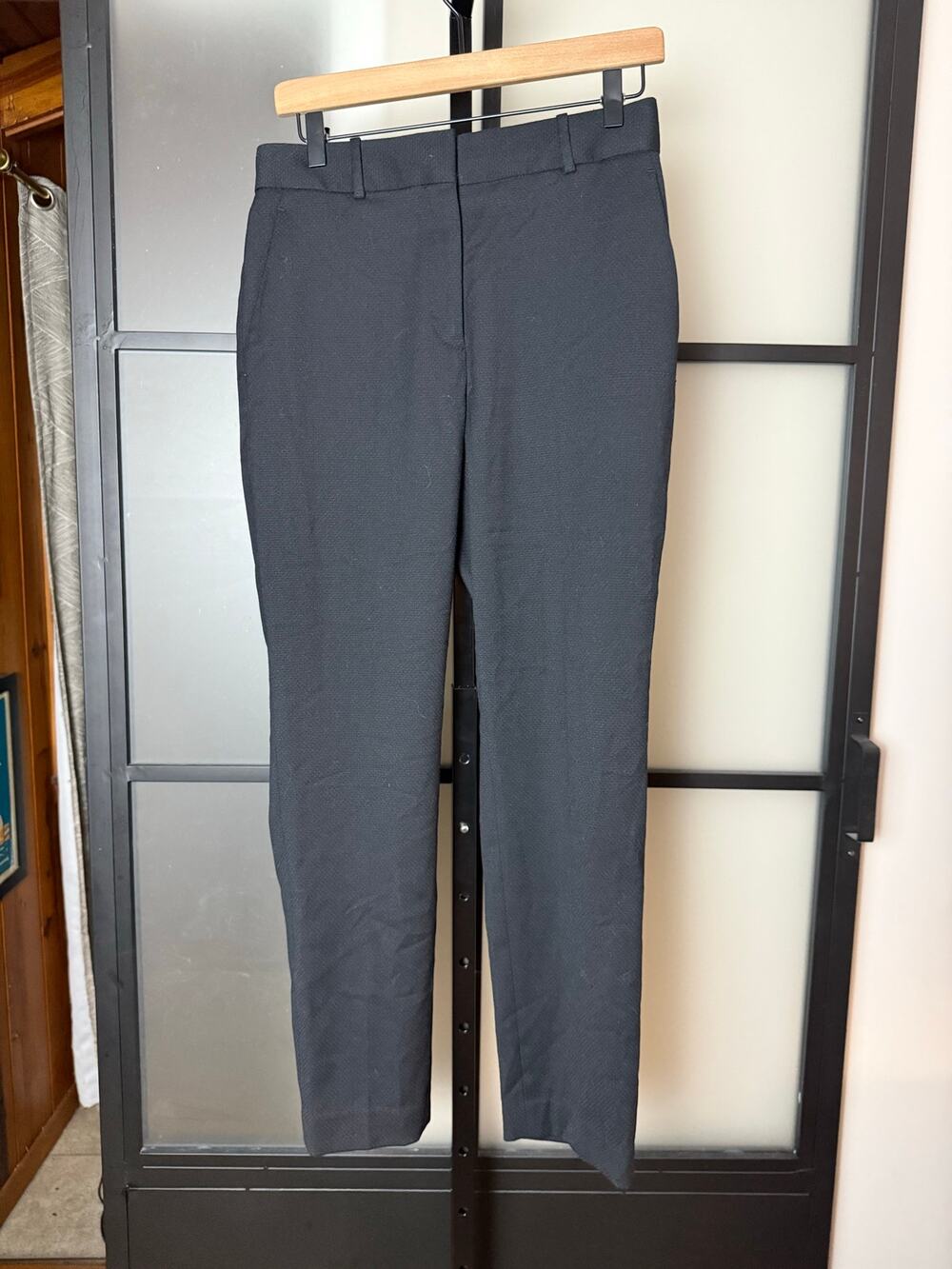 Reiss Hayes Slim Leg Tailored Trouser Pant Black 4